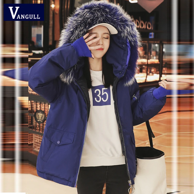 Зимняя женская парка длинное пальто куртка новинка 2018 плотные модная верхняя