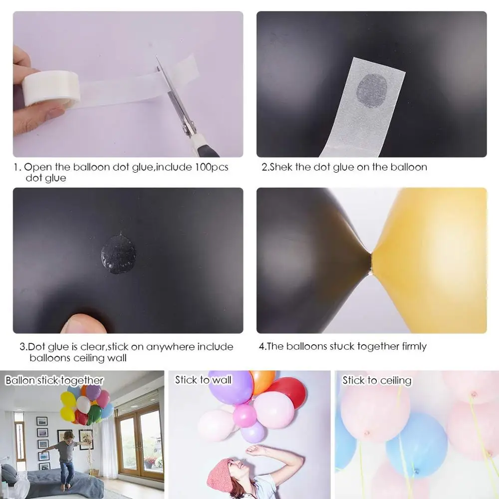 112 шт. декоративные воздушные шары для девочек|Воздушные и аксессуары| |