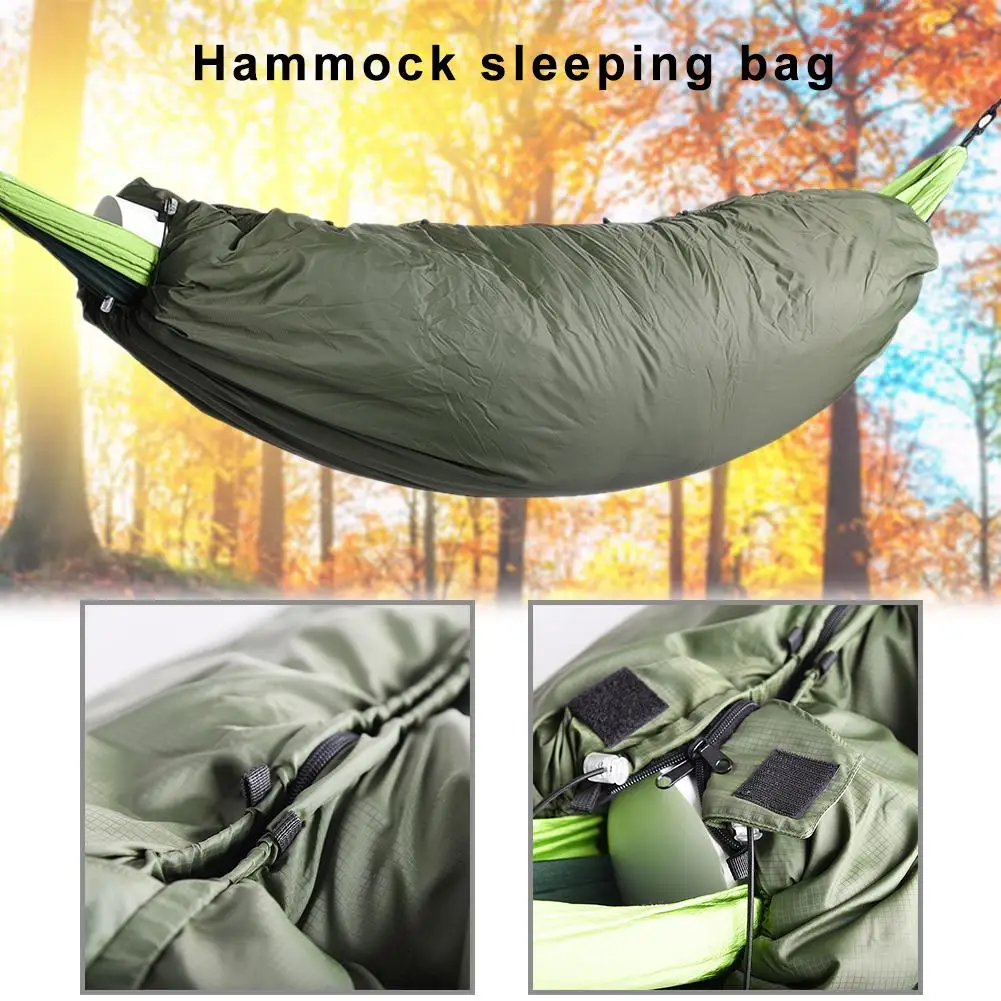 Уличная утолщенная согревающая крышка спального мешка гамак изоляционный чехол