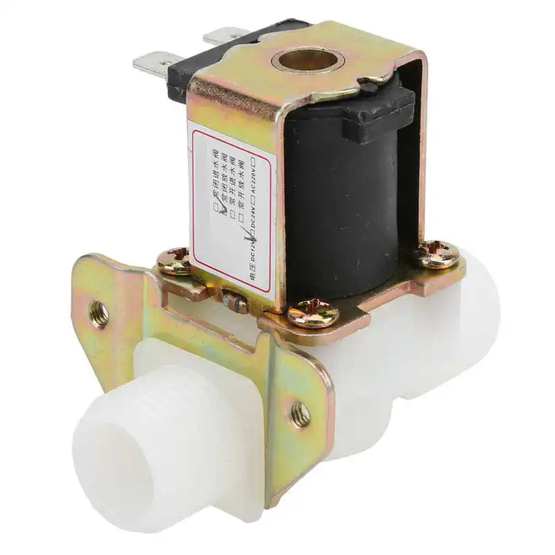 Соленоидный клапан запорного клапана латунный нейлоновый нормально замкнутый