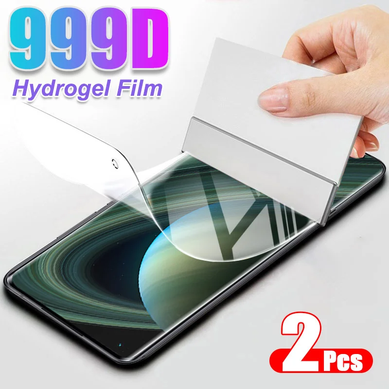 Гидрогелевая Защитная пленка для экрана 2 шт. не стекло Xiaomi MI Note 10 Ultra Pro 9 Lite SE 8 Poco X3
