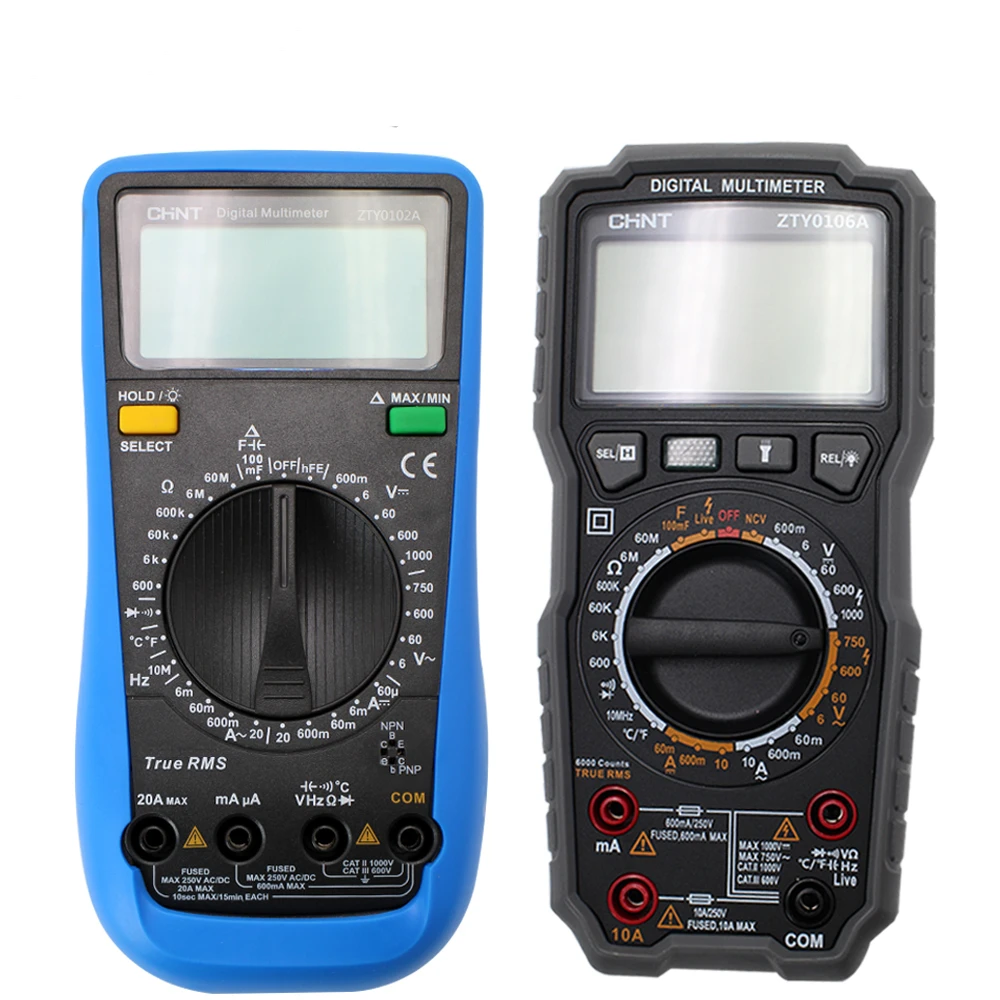Цифровой Высокоточный мультиметр CHINT Постоянный/переменный ток