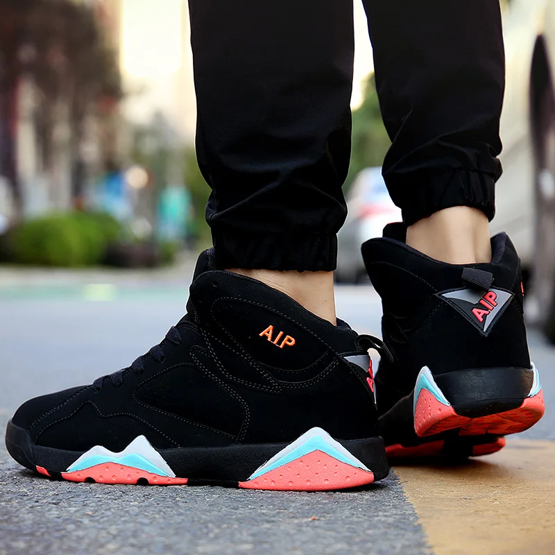 2019 высокие баскетбольные кроссовки удобная и дышащая женская обувь кожаные |