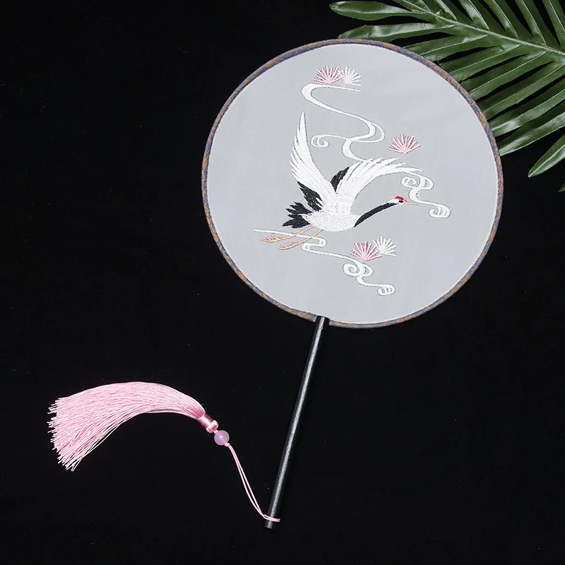 

Кран вышивка Круглый Вентилятор hanfu заслуживает действовать роль крана Круглый Вентилятор платье hanfu костюм шоу Круглый Вентилятор