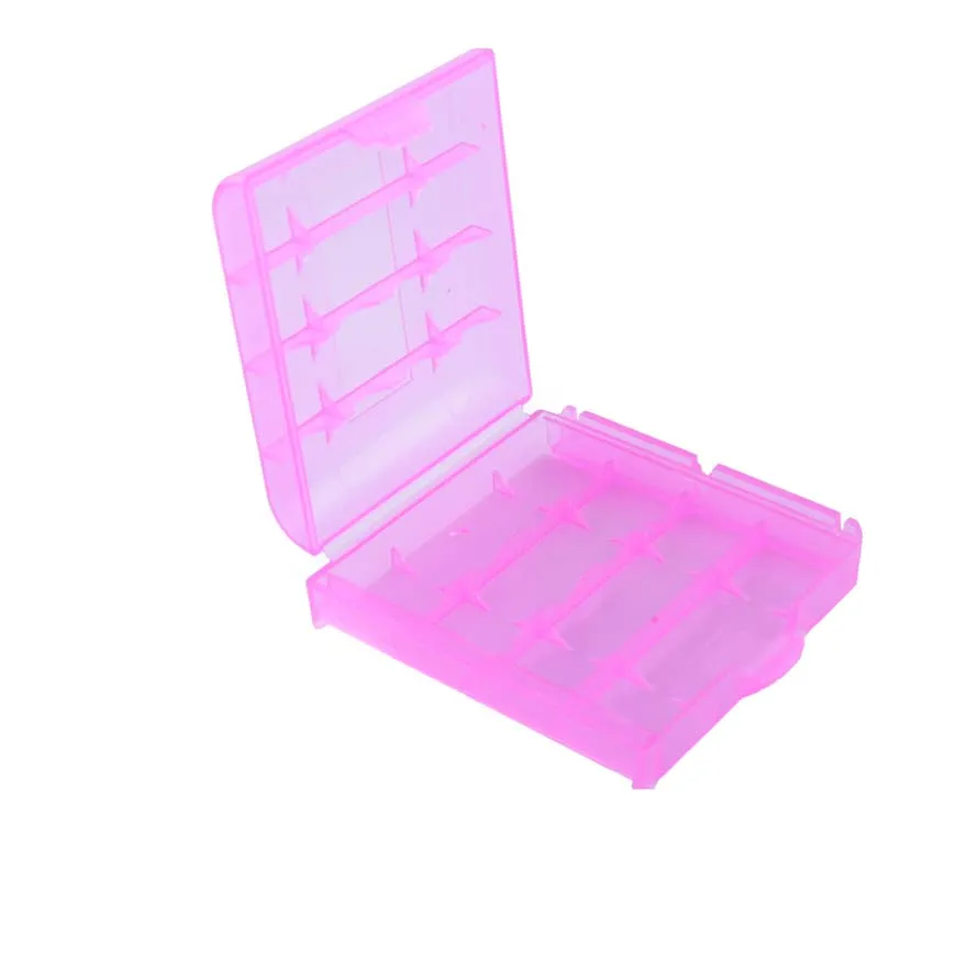 Портативный пластиковый чехол для хранения держатель батарей 10440 14500 AA AAA| |