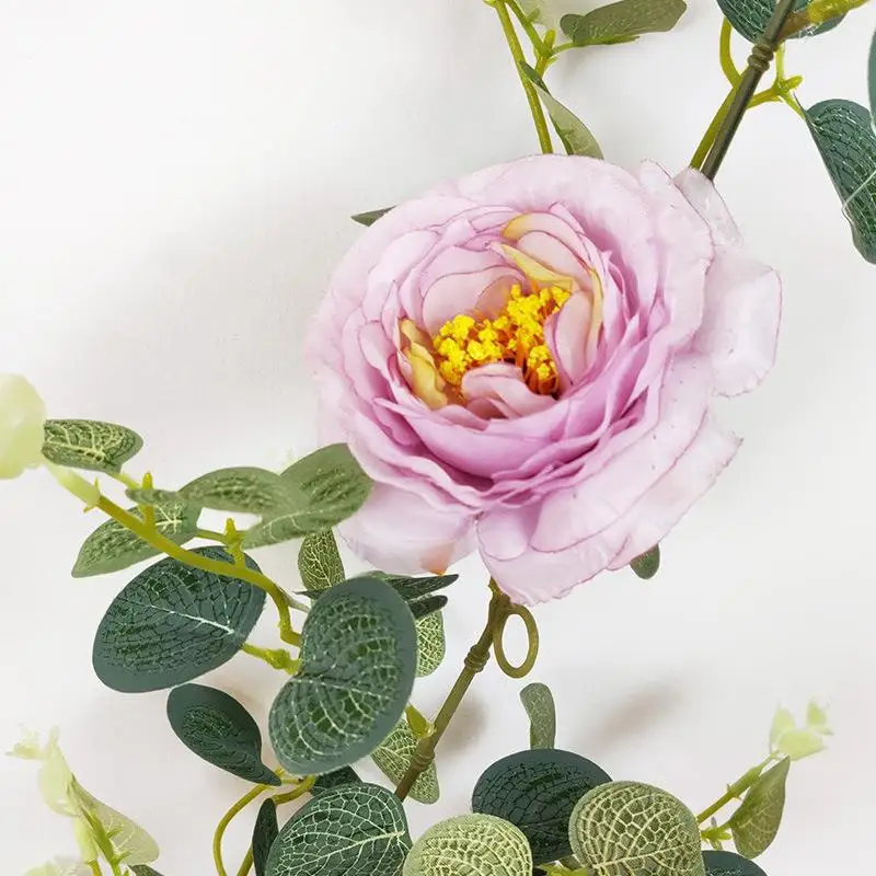 

195CM/Lot Silk Ivy Vine With Green Leaves For Home Wedding Decoration Fake Leaf DIY Hanging Garland Artificial Flowers