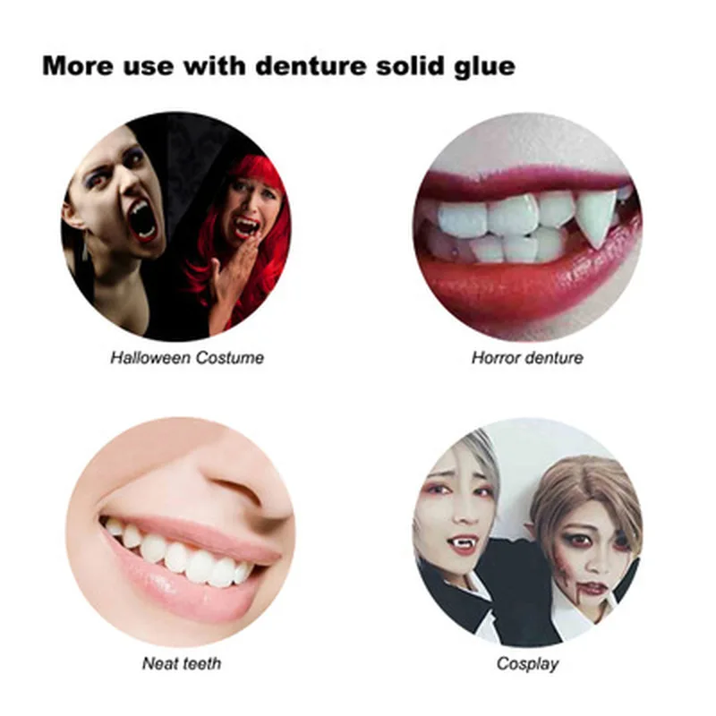 10 г/50 г твердый клей FalseTeeth набор для временного ремонта зубов Falseteeth