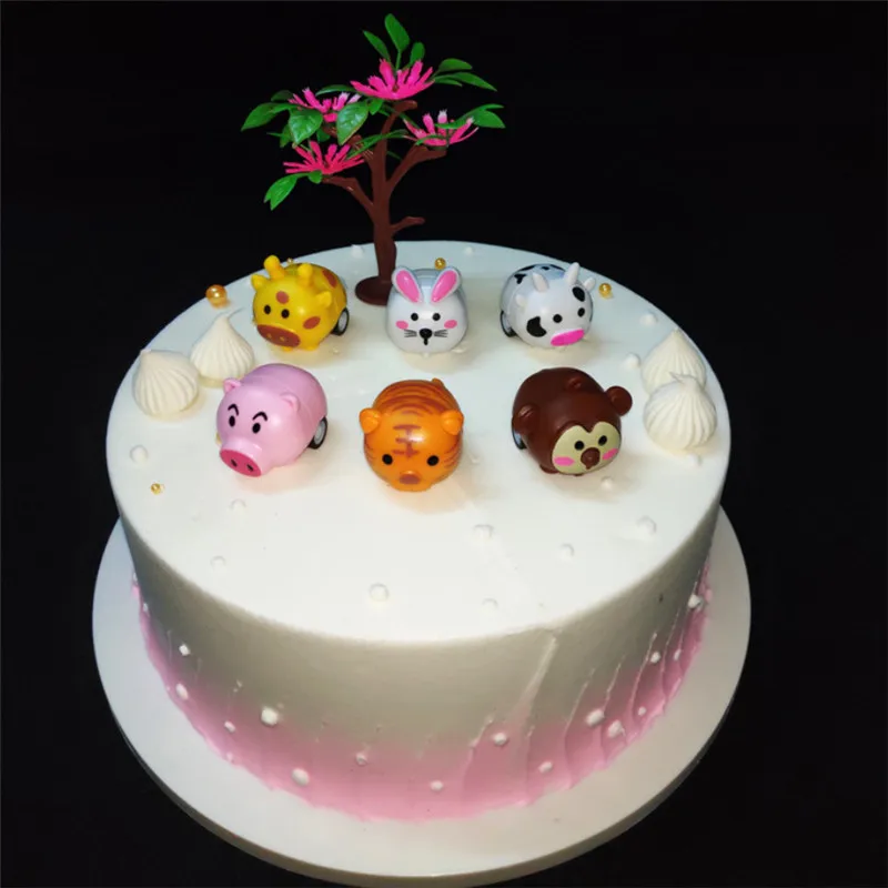 

1Pc Pull Back Mini vehicle Cartoon Car Kid Party Toy Educational Plastic toy