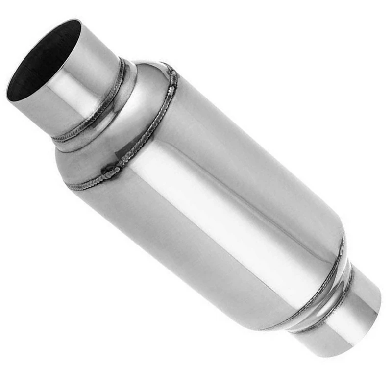 2.5 Inch Inlet Universal Resonator/Performance Muffler Stainless Steel 11.5 | Автомобили и мотоциклы