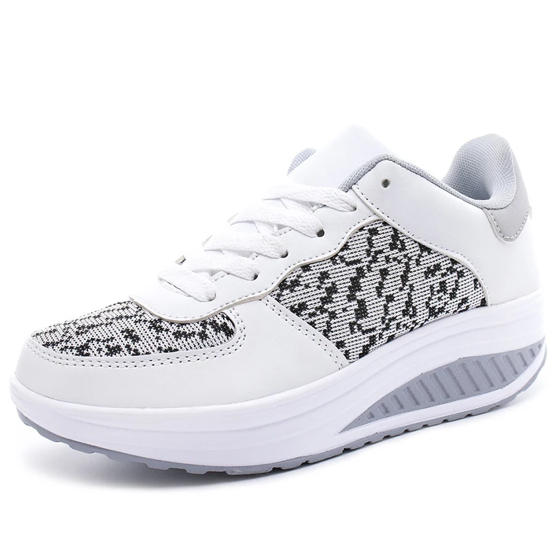 

Fashion Women Shoes Lightweight Sneakers For Women Breathable Casual Shoe For Women Fashion Wedge Platform Shoes Ladies Footwear