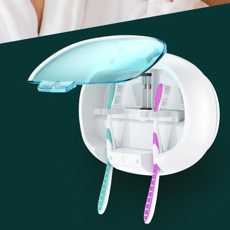 УФ зубная щетка коробка для дезинфекции держатель электрическая очиститель