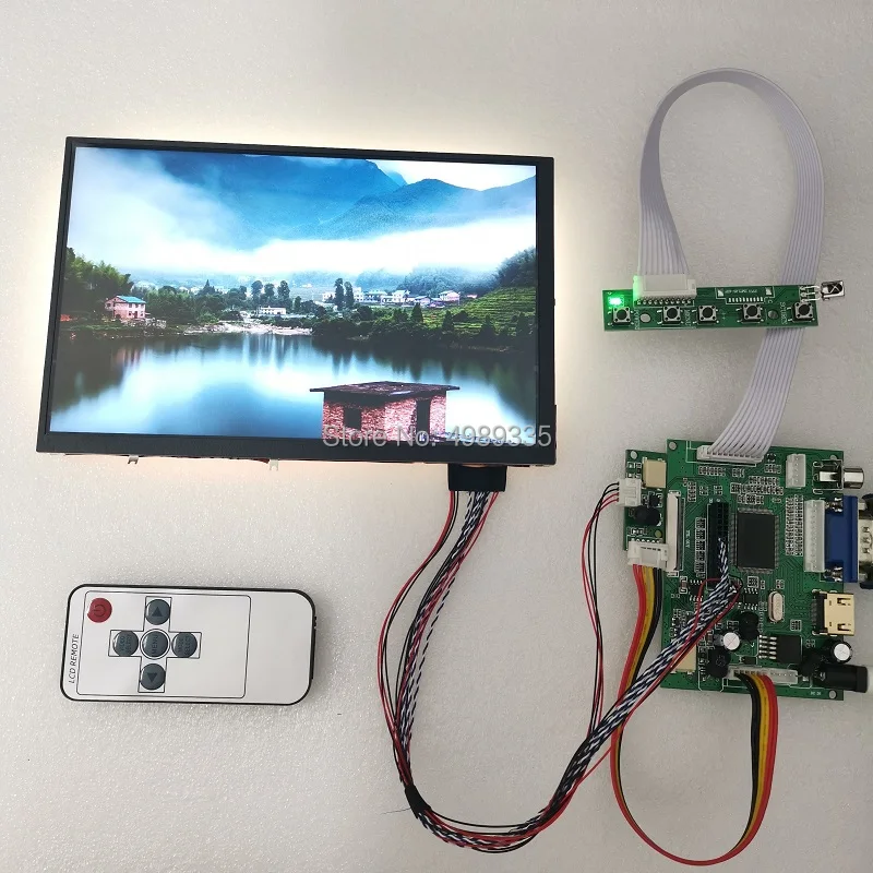 Модуль дисплея 8,2 дюйма 1280x800IPS, полный угол обзора 400, яркость 72%, цветовая гамма, ЖК-панель, функция обратного хода
