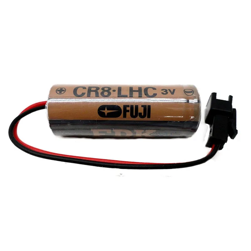 Original Battery Pack CR8.LHC 3V 2600mAh CR17450SE CR17450 PLC Industrial Lithium Batteries with Connector For FUJI FDK