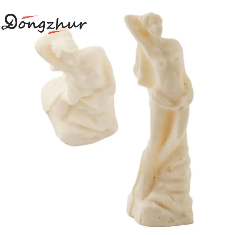

1/12 Dollhouse Miniature 12mm*42mm Mini Resin Goddess Mini Simulation Model Toy For Dollhouse goddes Statue Furniture Decorated