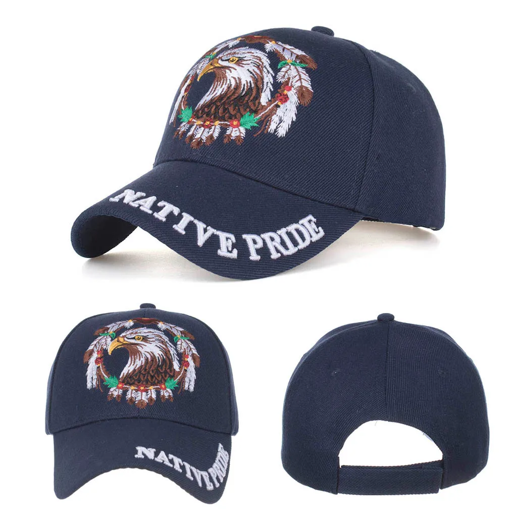 Высококачественная бейсболка с вышивкой Орла для женщин и мужчин хлопковая