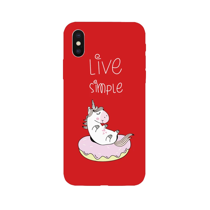 Чехол для iphone 6 6S 5s SE 5 Funda TPU Мягкий силиконовый мультяшный персонаж окрашенный