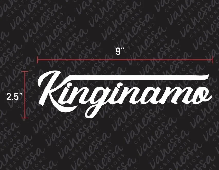 

Для (2 шт.) виниловые наклейки KINGINAMO