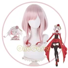 Аниме Takt op. Парик для косплея Destiny розовые красные короткие волосы термостойкие волосы + Бесплатный парик шапочка для Хэллоуина Девушки Женщины