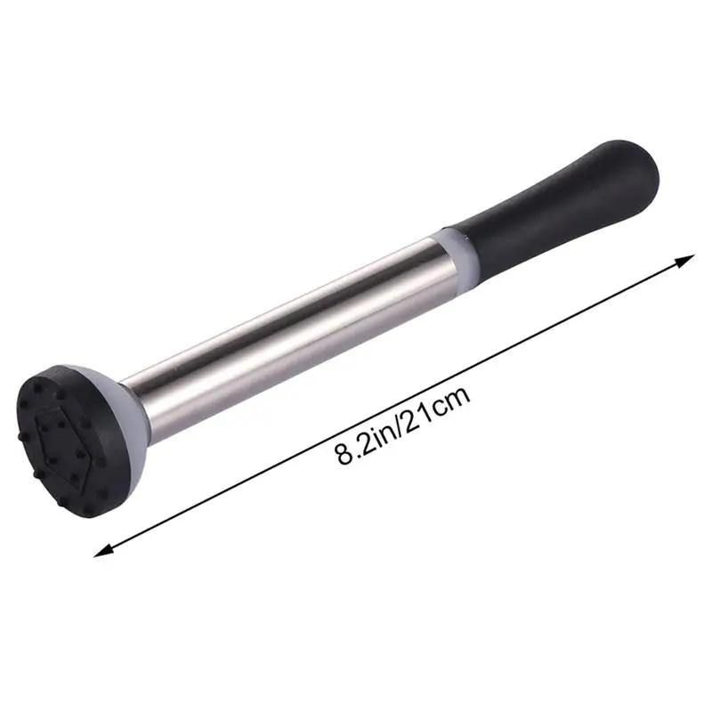 2 шт. полезный коктейльный мудлер посуда для бара смеситель из нержавеющей стали