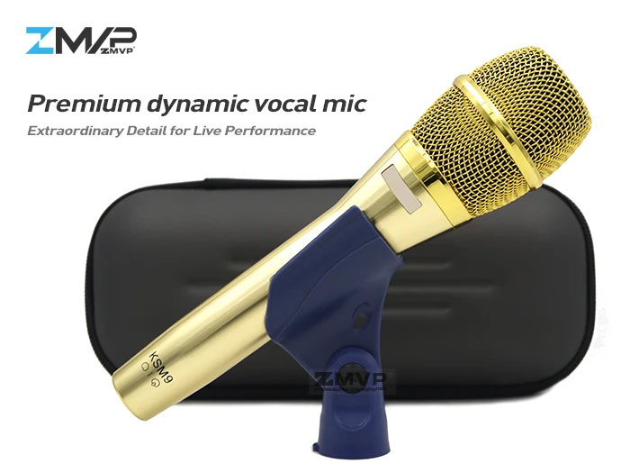 Профессиональный кардиоидный проводной микрофон KSM9 Special Edition 2 шт./лот KSM9G для