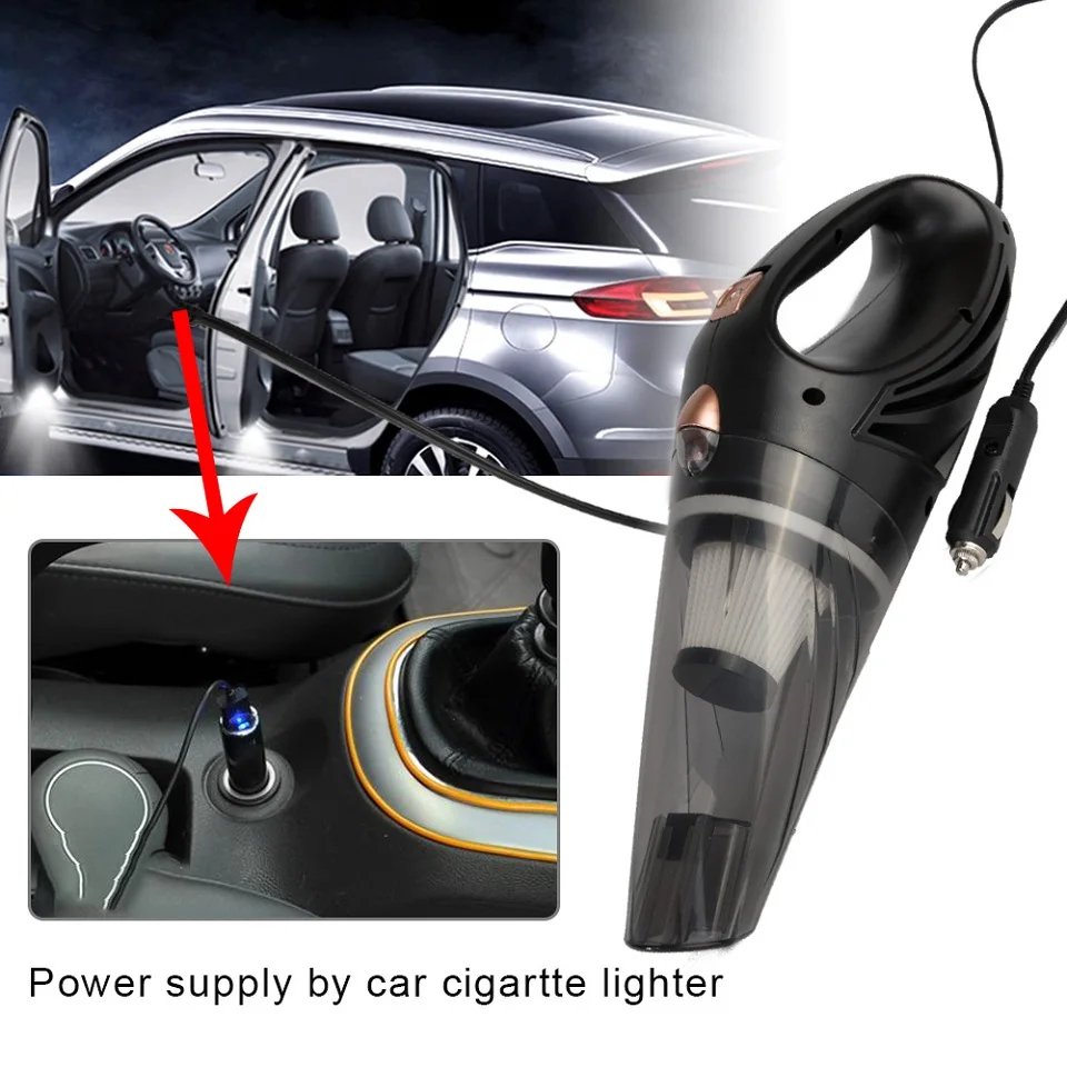 Новый влажный и сухой пылесос двойного назначения мощный всасывающий 12 в 120 Вт 4800