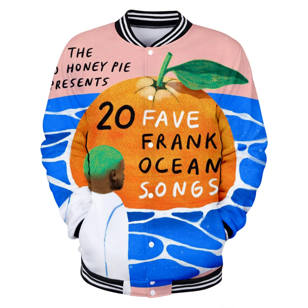 

Singer Ocean Frank Sweatshirt 3D Tracksuit Baseball Jacket Women Men's Jacket Harajuku Streetwear Fashion Clothes Plus Size