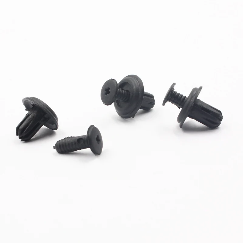 

500pcs Plastic Fastener Clips 6mm expanding rivet For Toyota Honda universal Retainer Clip