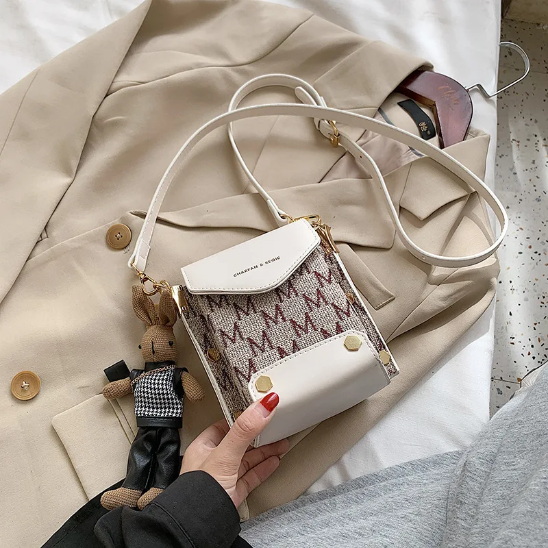 

Fashion Womens Handbags Mobile Mini 2021 New Casual and Versatile Zero Wallet Small Purse Messenger Bag Purses