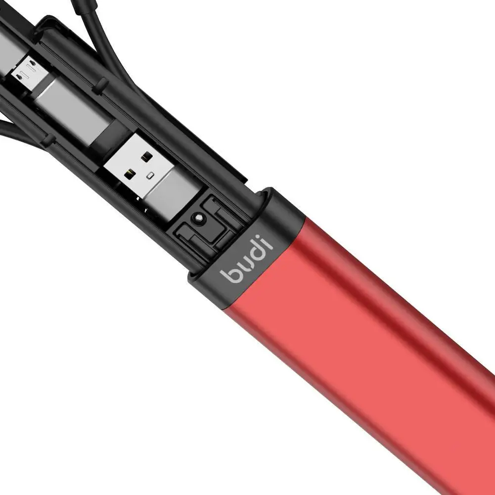 

budi Multi-functional Cable Stick Multi-Cable 6 types Cable SIM KIT TF card Memory Reader Phone Cradle