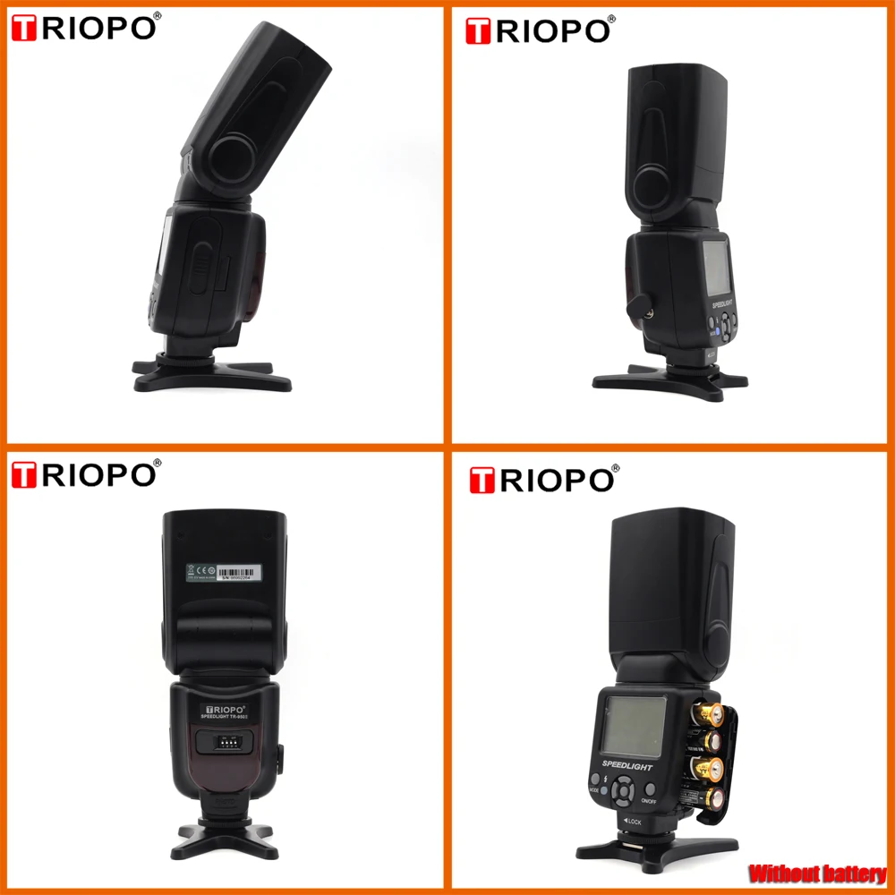 Triopo TR 950II вспышка светильник Speedlite Универсальный 2 4G Беспроводная передача для Nikon