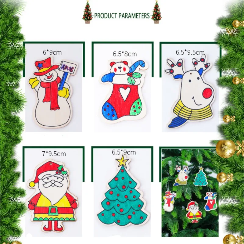 Рождественские елочные украшения DIY искусство ремесла Рождественская елка