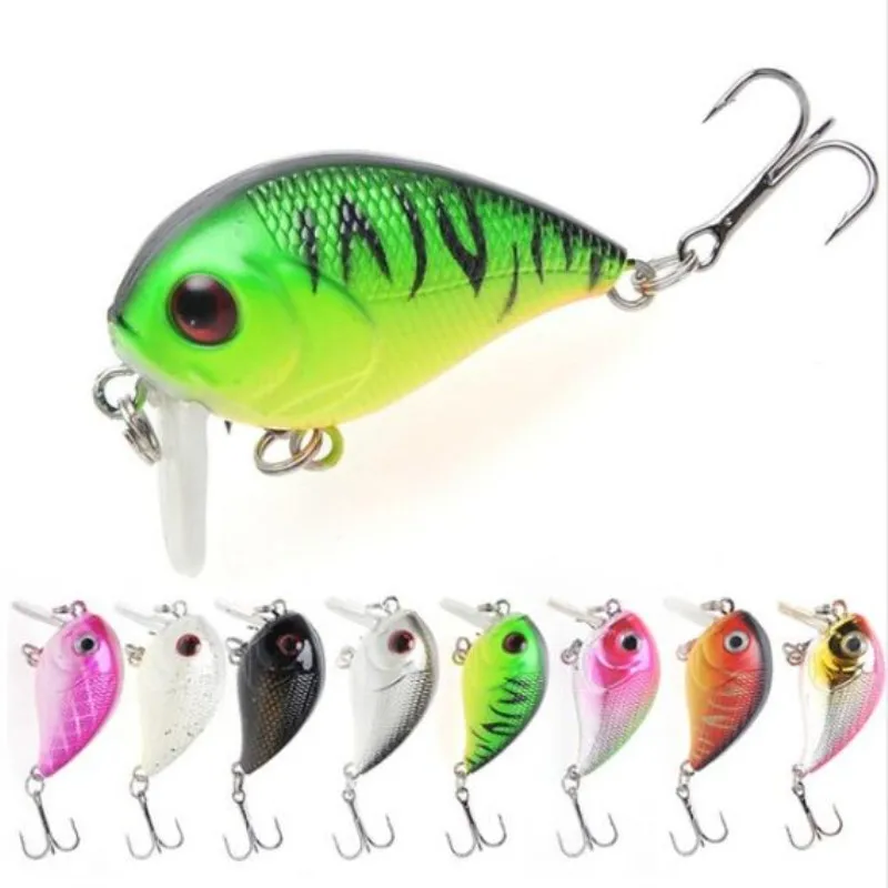

1Pcs New 45mm Saltwater Minnow Fishing Lures Artificial Hard Bait Pesca Floating Wobblers Fishing Tackle Lures Crankbait
