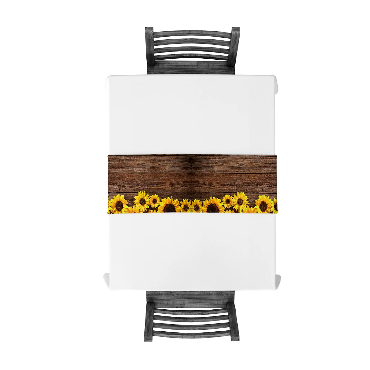 Настольная дорожка шарфы Подсолнухи деревянная кухонная настольная для ужина