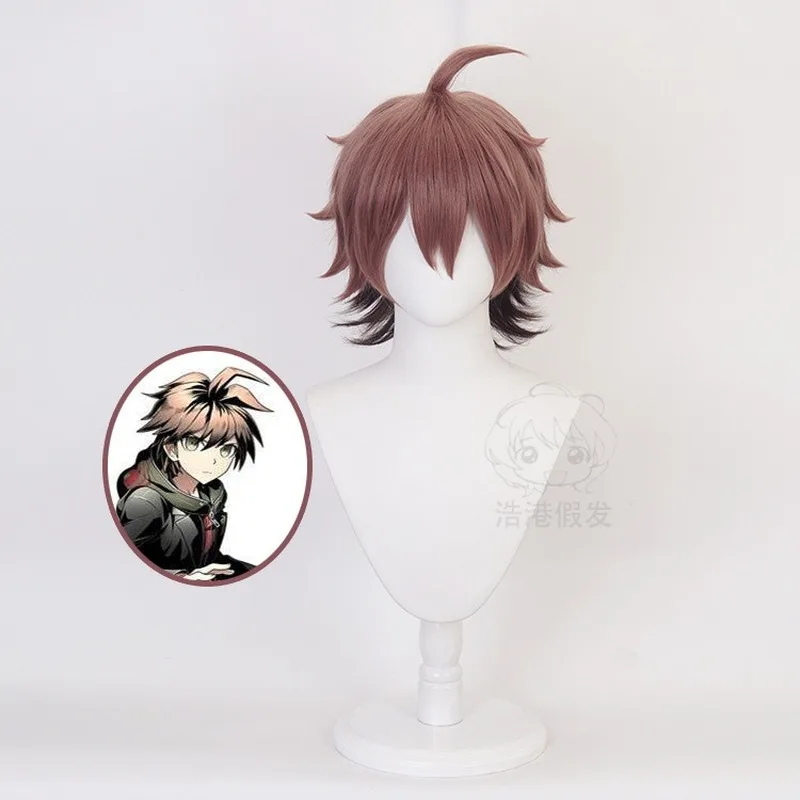 Термостойкие синтетические волосы для косплея Макото из Наге данганронпа |