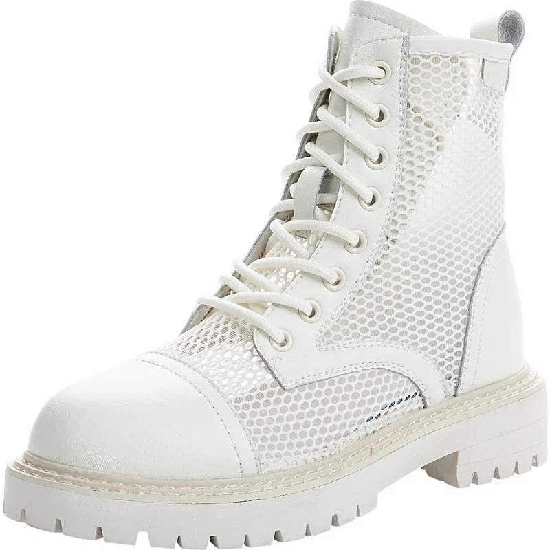 

2021 Summer New Hollow Out Women Sandals Casual Gladiator Sandals Ankle Cool Boot Low Heels Bandage Women Sandals 35-40