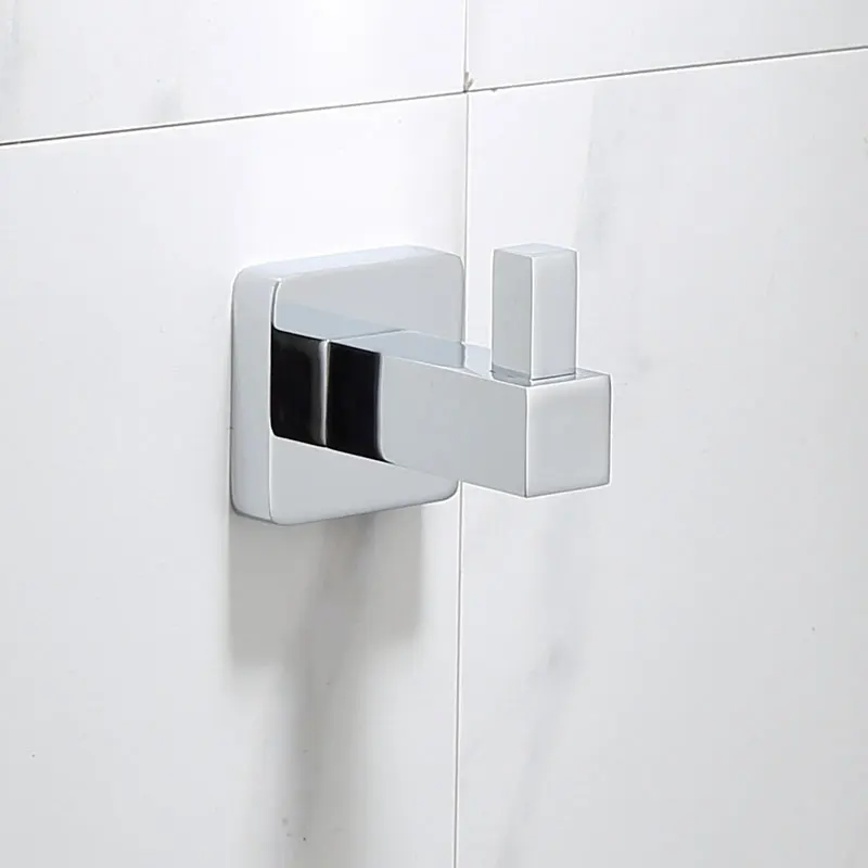 

Luxury Bathroom Accessories Set Shower Bathroom Products Chrome Shower Glass Shelf Towel Rack Toilet Brush Holder Wall Mount