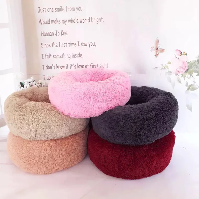 Pet Sofa Comfy Calming Dog Beds Large Medium Small Dogs Mat Puppy Labrador Amazingly Cat Marshmallow Bed Washable Plush | Дом и сад