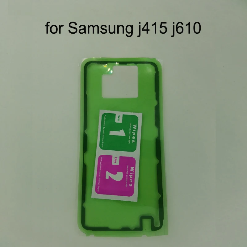 

For Samsung Galaxy J4+ J4 Plus 2018 J415 J415F J415FN Phone Housing Frame Back Cover Glue Adhesive Battery Cover Tape Sticker