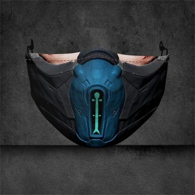 Игровой костюм Mortal Kombat Ninja Subzero Noob Saibot Скорпион косплей маска для лица взрослых