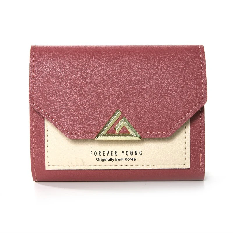 

Женский короткий кошелек с отделением для монет