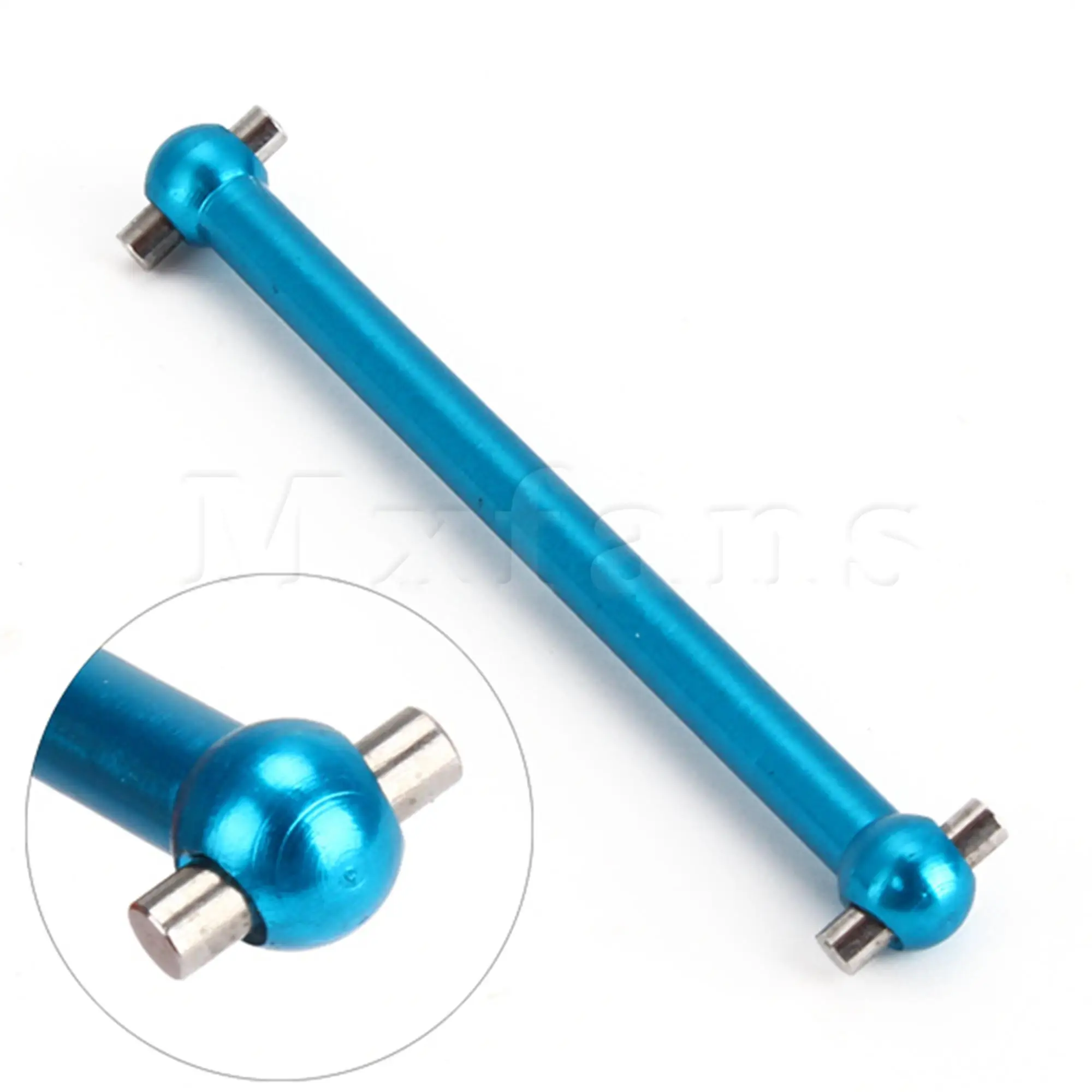 

2PCS Alloy 46mm Bone Transmission Shaft 580027 for HSP RC 1:18 Off Road Blue