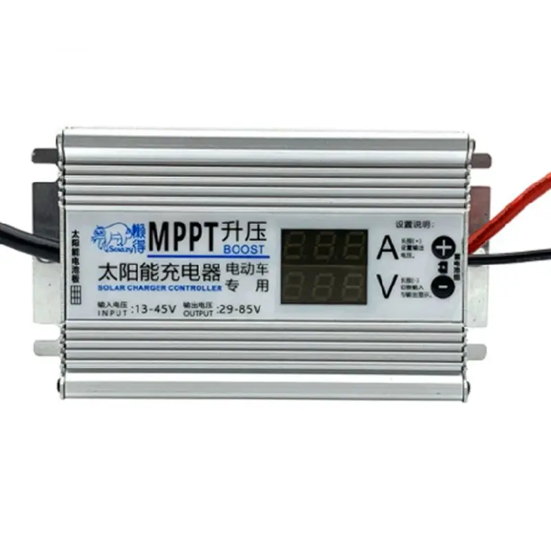 Контроллер заряда солнечных батарей MPPT 10 А регулятор напряжения аккумулятора |