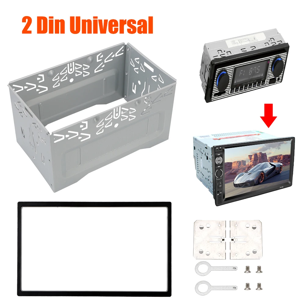 

Комплект фитингов для автомобиля, Универсальная рамка для установки магнитолы на DVD-плеере