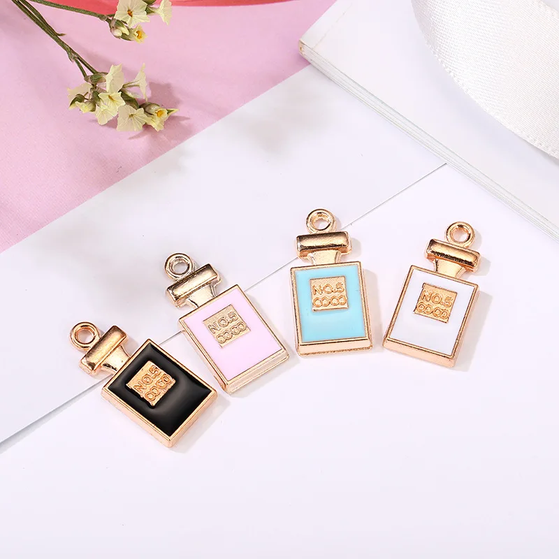 MRHUANG 10 шт. духи секс рот помада ювелирные изделия Подвески Капля масло шармы