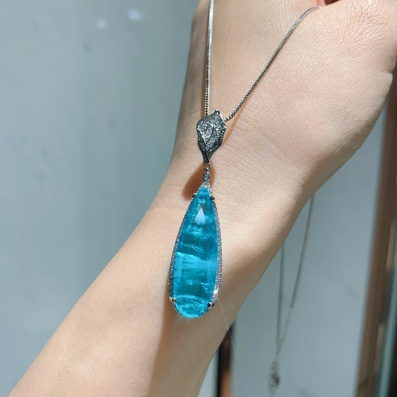 Женское ожерелье с подвеской в виде капли воды | Украшения и аксессуары