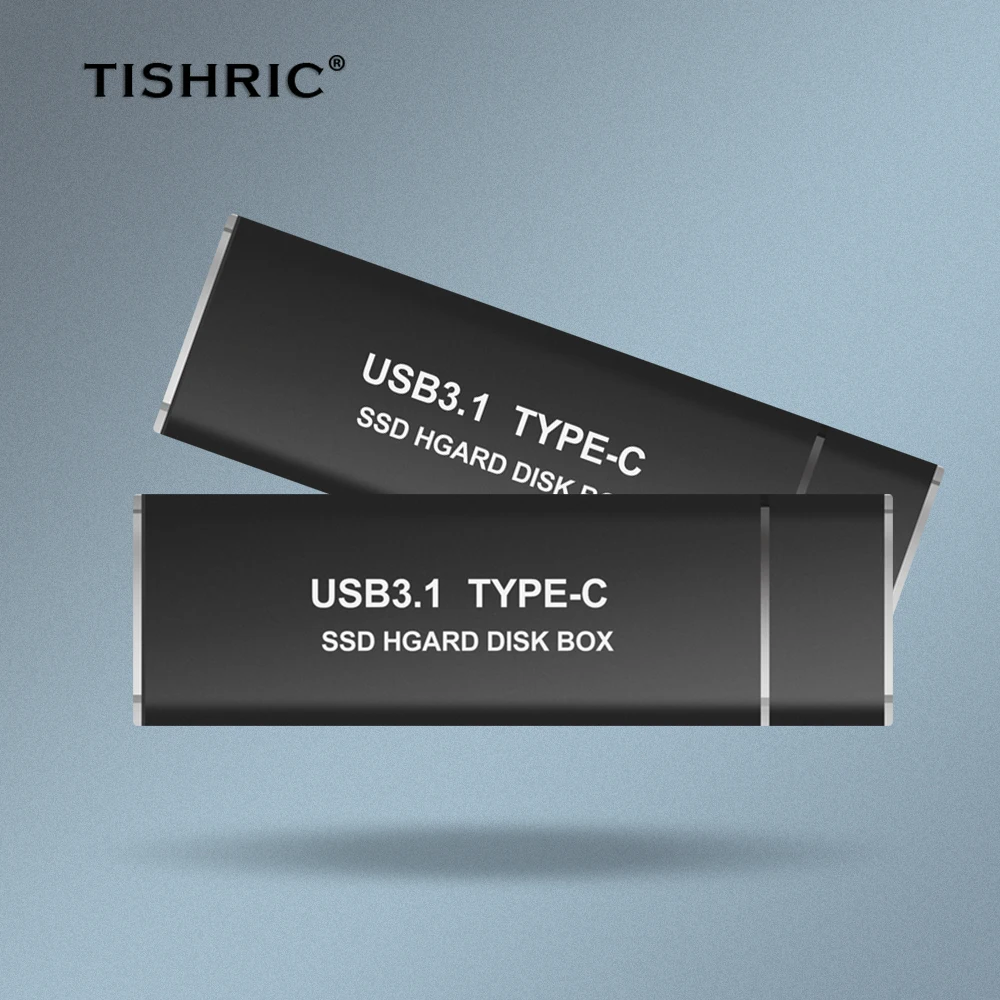 TISHRIC M.2 Hdd чехол для 8 ТБ футляр внешнего жесткого диска контейнер под элемент