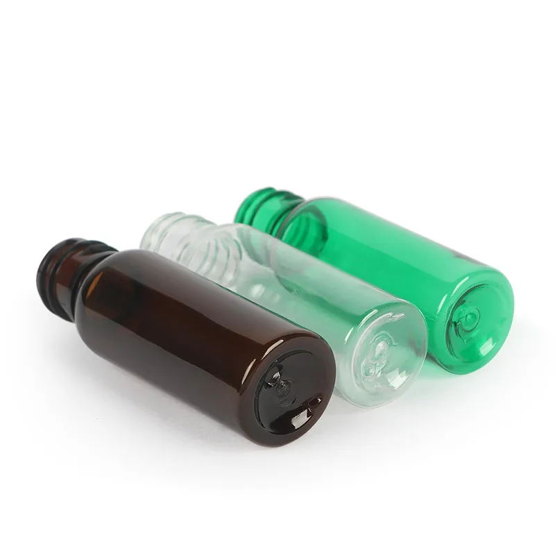 100 шт. * 20 мл флуоресцентная лампа белый пластиковый косметический контейнер для