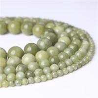 natural diy stone beads jewelry 8mm canadian jade loose beads for making bracelet necklace women present amulet accessories