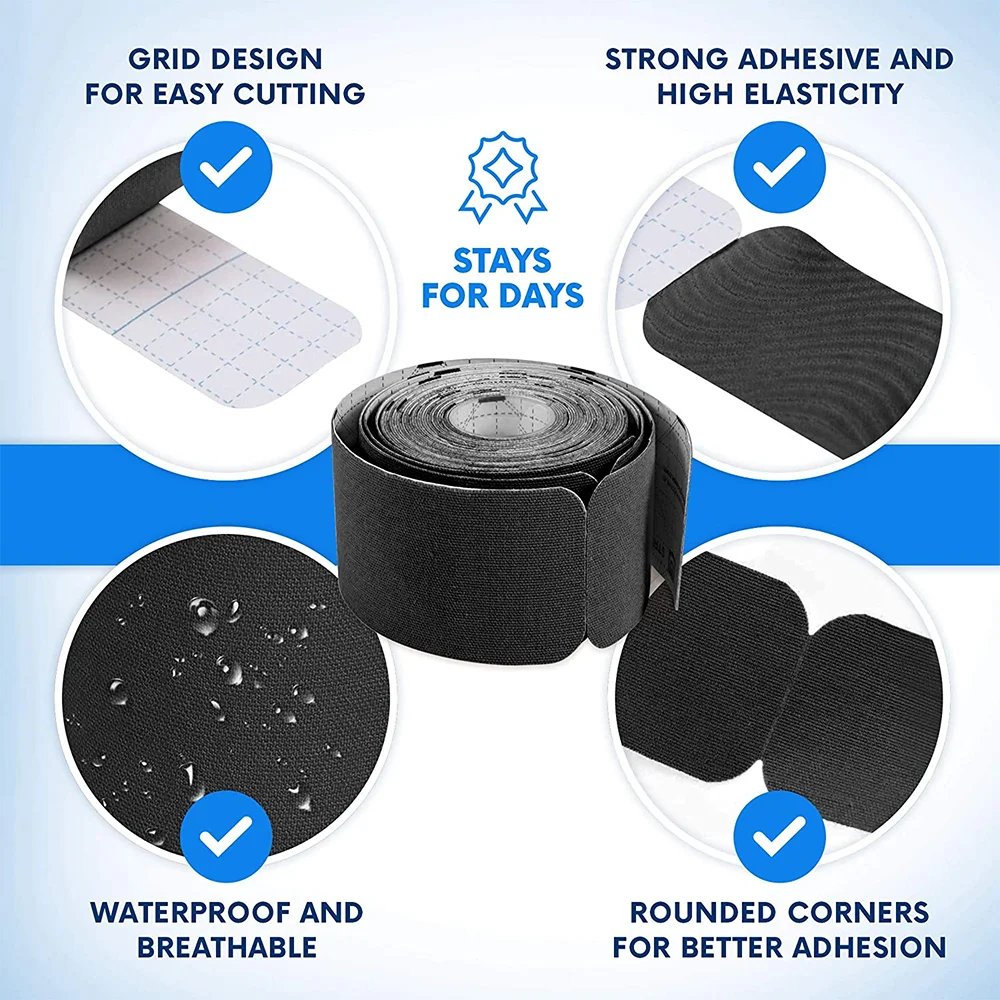 Кинезиологические ленты для восстановления кожи 6 рулонов 5 см * м | Спорт и