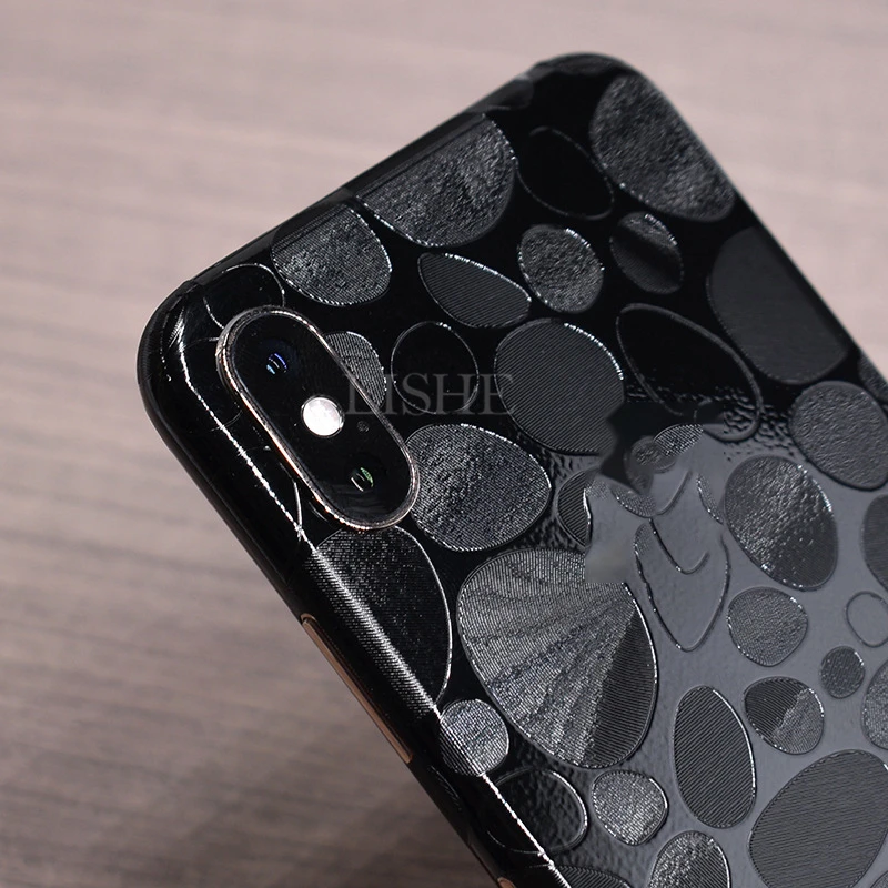 Наклейка для телефона для iPhone Xs Max Xr X Xs 6 7 8 6S 7/8 Plus Аллигатор Змеиный сотовой камень, алмаз текстура ПВХ скины стикер s